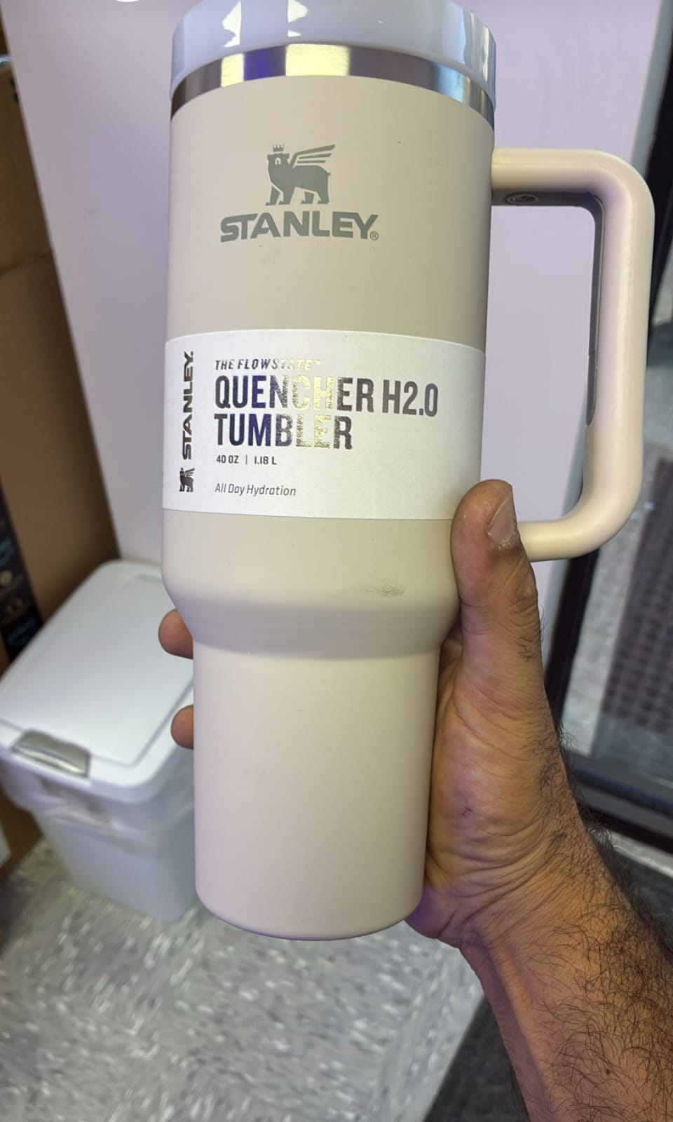 Stanley 40 oz. Quencher H2.0 FlowState Tumbler – Dune