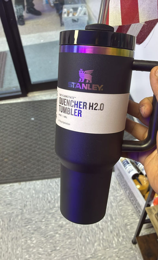 Stanley The Black Chroma Quencher H2.0 FlowState Tumbler 40 OZ