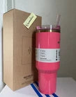 Stanley Pink Parade Limited Edition 40 oz Quencher H2.0 FlowState Tumbler