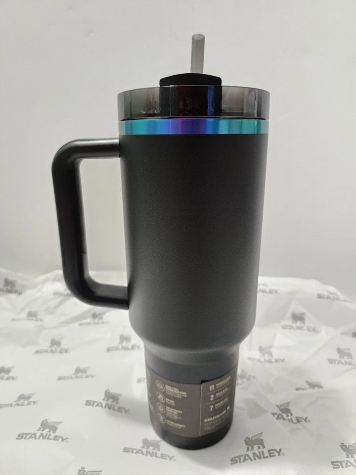 Stanley The Black Chroma Quencher H2.0 FlowState Tumbler 40 OZ