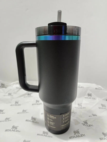 Stanley The Black Chroma Quencher H2.0 FlowState Tumbler 40 OZ